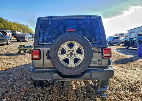 2021 Jeep Wrangler Unlimited Sport z USA, uszkodzony, nr VIN 1C4HJXDN4MW534572